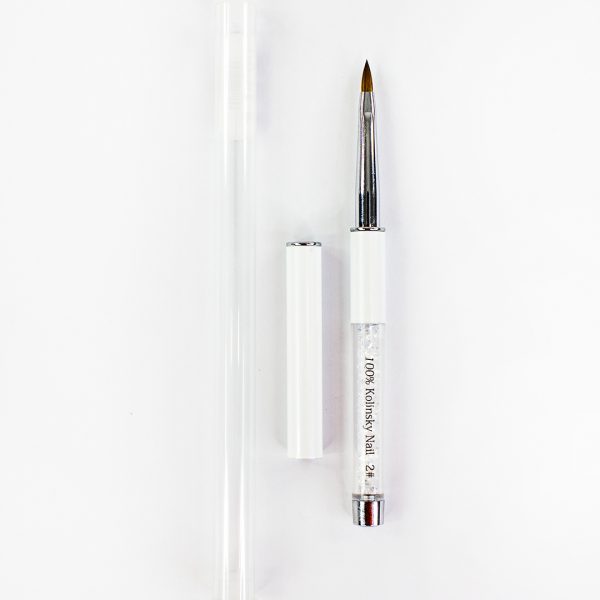 Pincel 100% Kolinsky nail #2 - Imagen 2