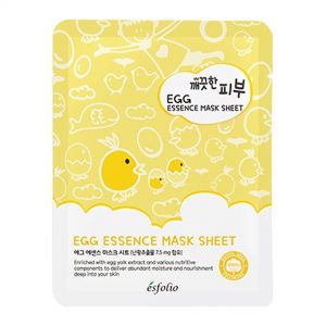 ESFOLIO essence mask sheet egg