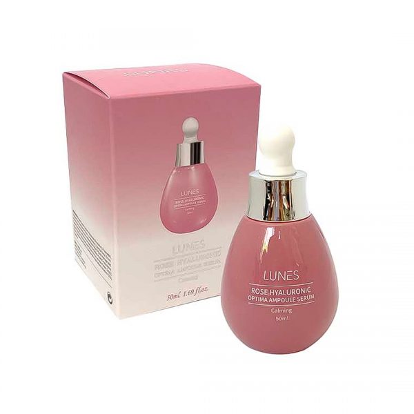 LUNES rose hyaluronic optima ampoule serum