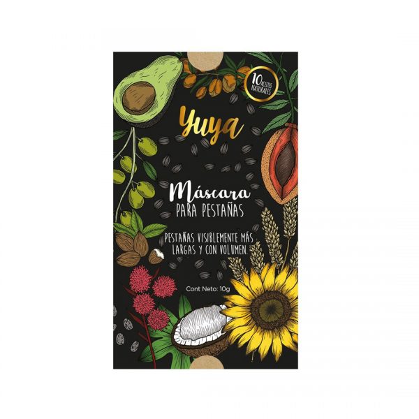 YUYA MASCARA DE PESTANNAS  10 ACEITES NATURALES