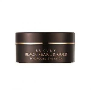 RE:OFE  Luxury Black Pearl & Gold Hydrogel Eye Patch