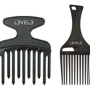 L3VEL 3 peines para el cabello 2 piezas