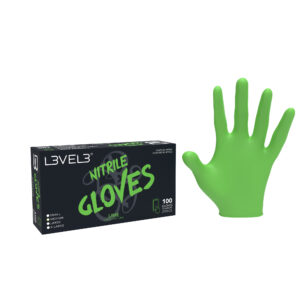 LV3 NITRILE GLOVES (LIME) TALLA M AGOTADA