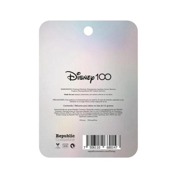 DISNEY 100 MICKEY MOUSE  BALSAMO PARA LABIOS CEREZA - Imagen 2