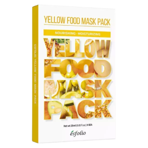 ESFOLIO YELLOW FOOD MASK PACK