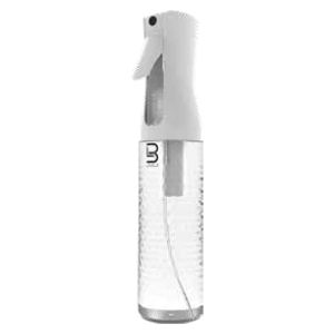 LV3 BEVELED SPRAY BOTTLE CLEAR