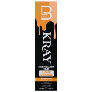 KRAY Semi-Permanent Hair Color Light Orange L3VEL3