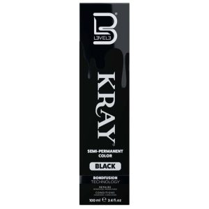 KRAY Semi-Permanent Hair Color Black L3VEL3
