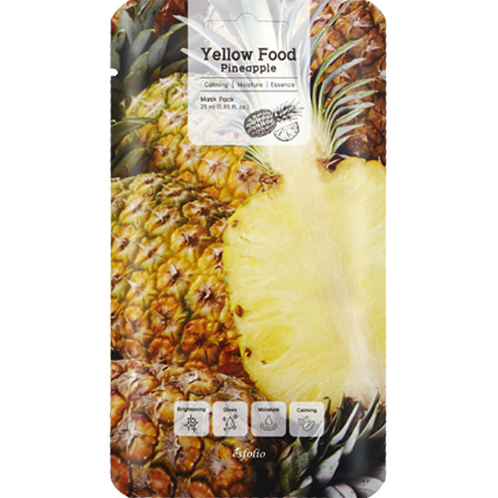 Yellow Food Pineapple Mask Sheet (23 ml)