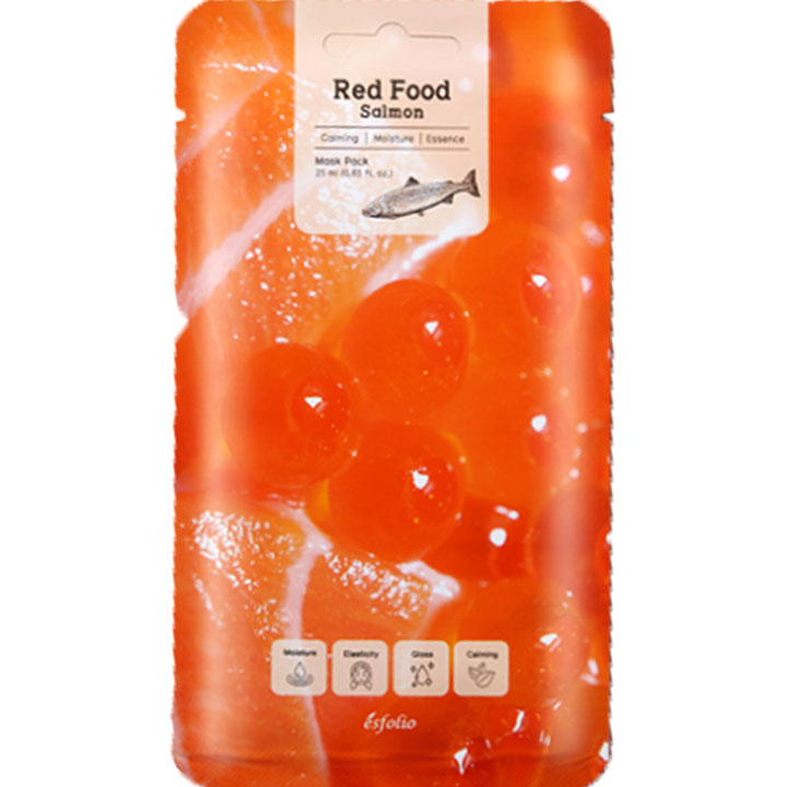 Red Food Salmon Mask Sheet (23 ml)