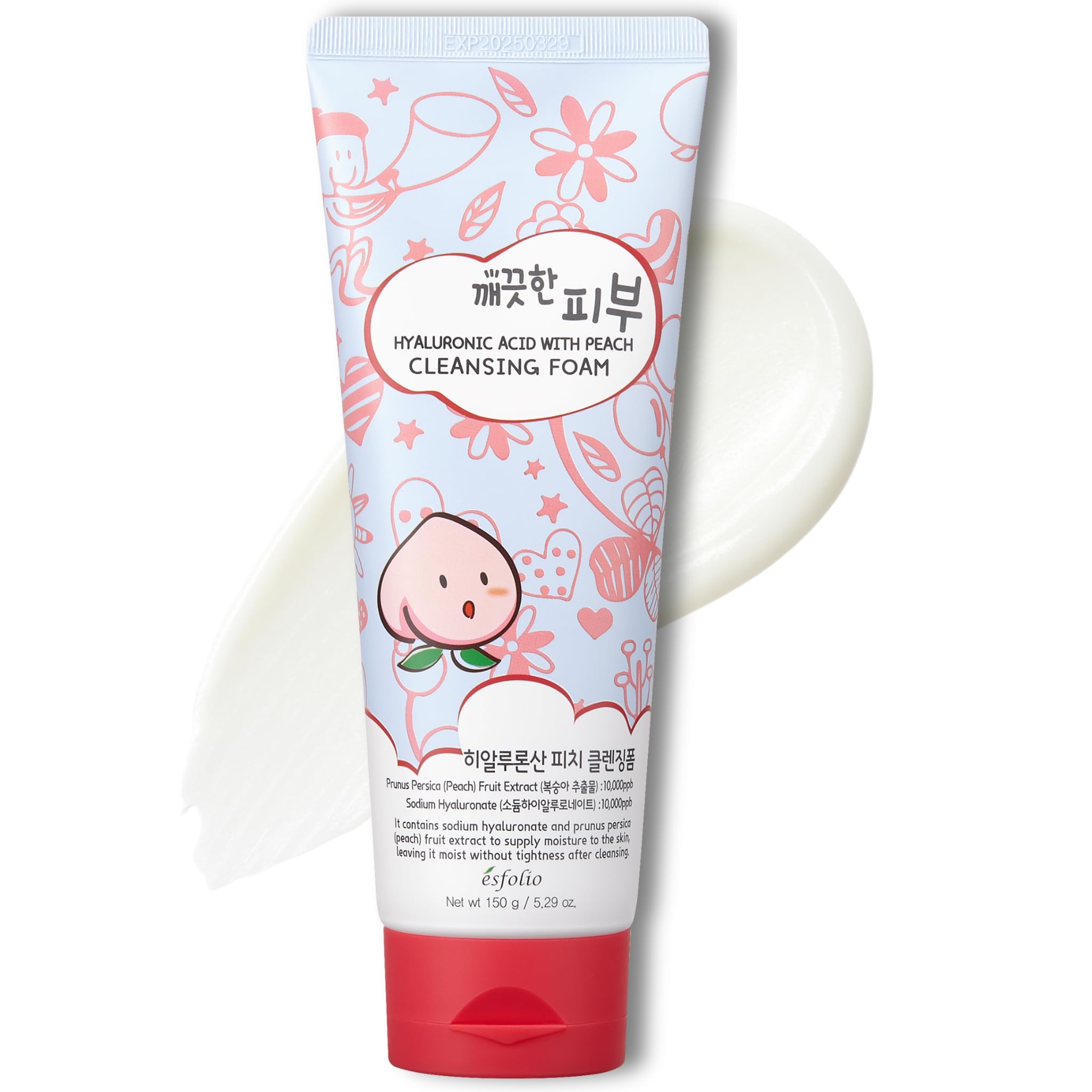 Acid Hyaluronic and Peach Foam (150 g)