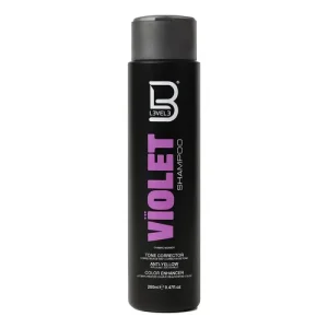 L3VEL3 Violet Shampoo – Champú Matizante Neutralizador (250 ml)