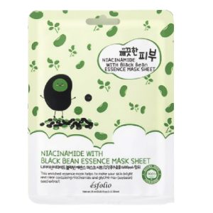 Niacinamide with Black Bean Mask Sheet  (25 ml)