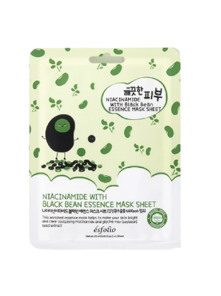Niacinamide with Black Bean Mask Sheet (25 ml)
