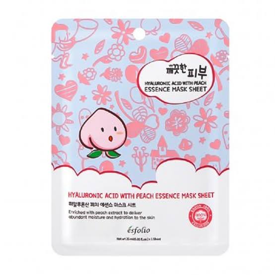 Hyaluronic Acid with Peach Mask Sheet (25 ml)
