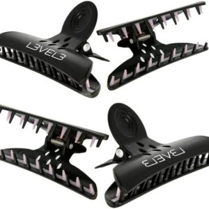 Set de Pinzas para Cabello (4 piezas)