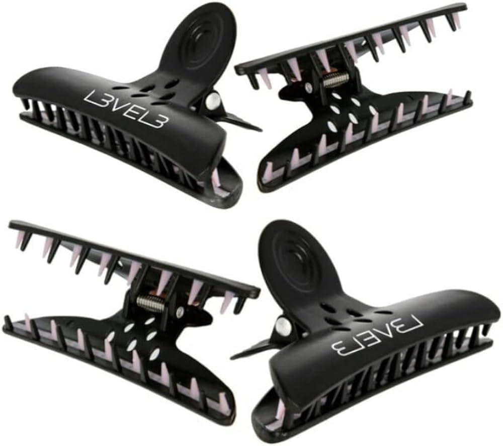 Set de Pinzas para Cabello (4 piezas)