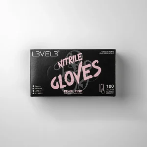 Guantes de Nitrilo Profesionales (Pearl Pink / Rosa Perla) TALLA S