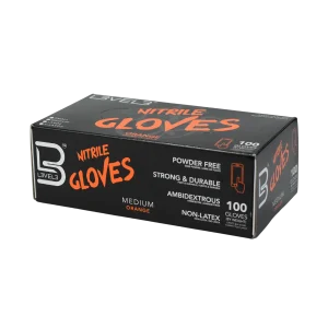 Guantes de Nitrilo Profesionales (Orange / Naranja) TALLA S