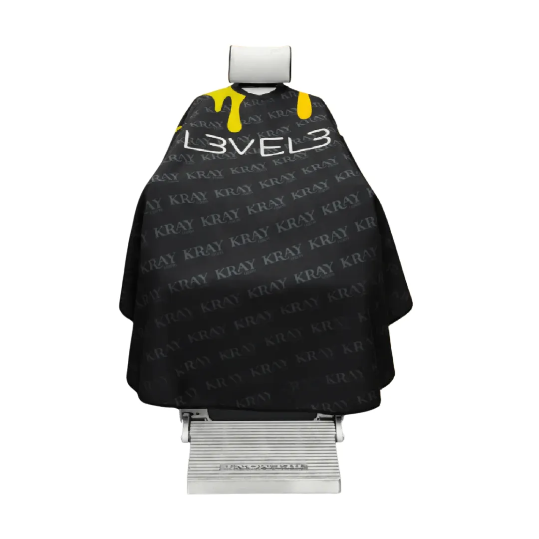 Capa Profesional con Cuello de Goma (Yellow Drip / KRAY)