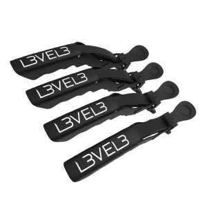 Set de Pinzas Cocodrilo para Cabello (4 piezas)